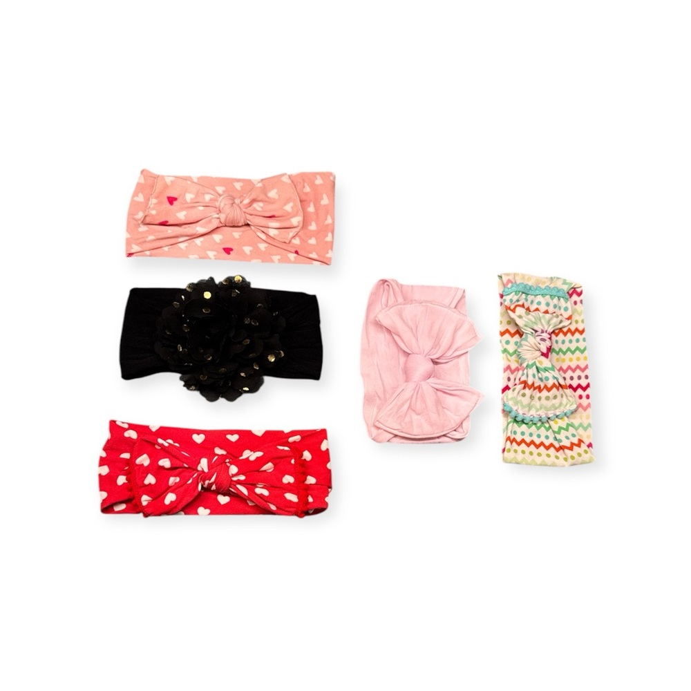 Colorful Bling Baby Headband Set